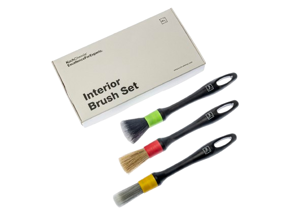 Koch-Chemie Interior Brush Set — 3pc